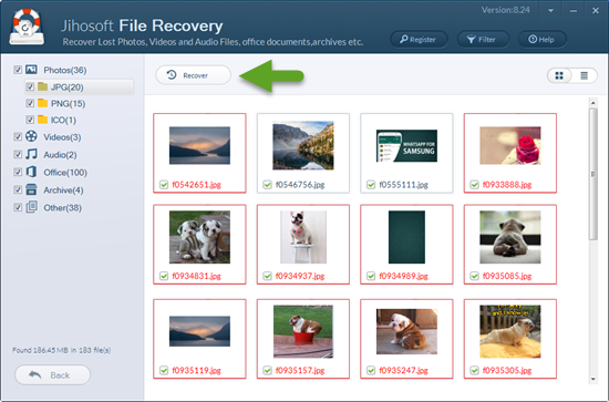jihosoft file recovery registration key free