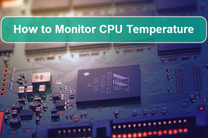 monitor processor temperature windows 10